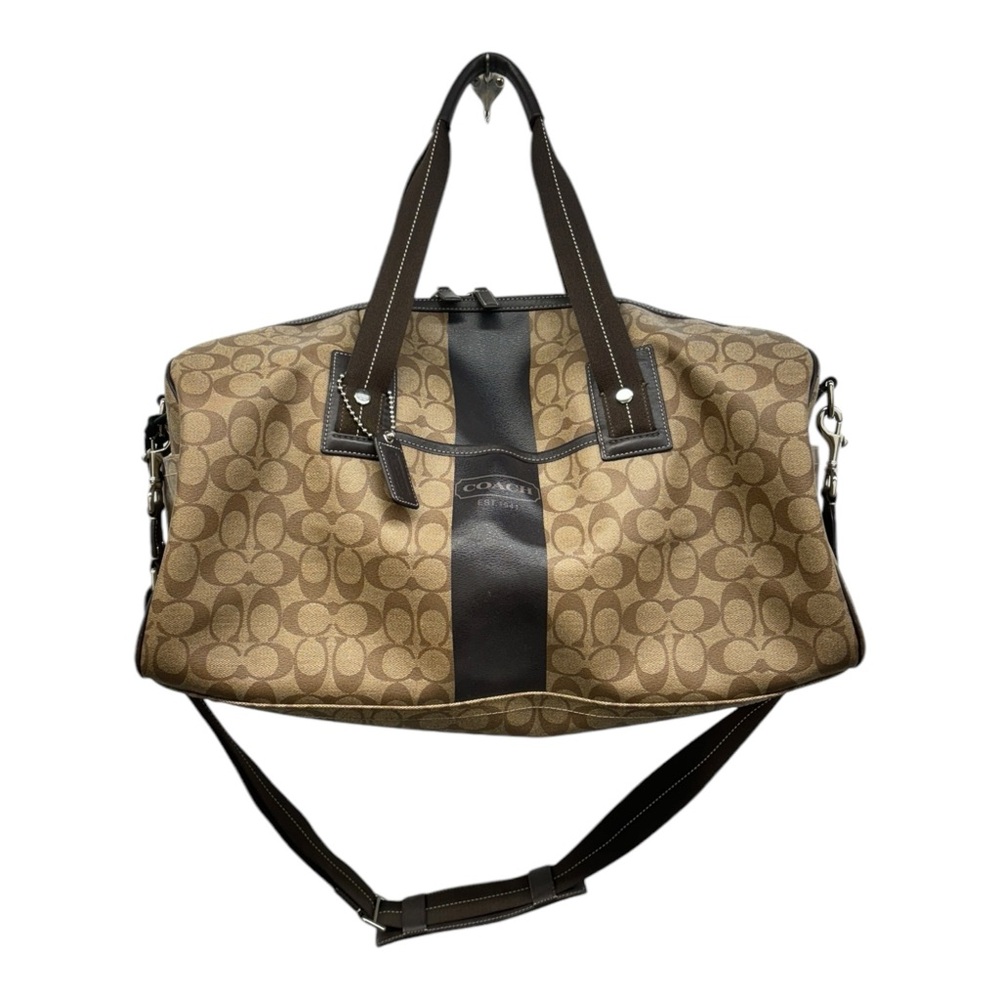 Coach Monogram Trecker Duffle Bag